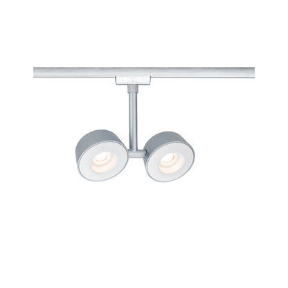 Paulmann Rail System VariLine Spot Double 2x6,5W 2700K 230V Chrom matt/ Chrom Metall dimm