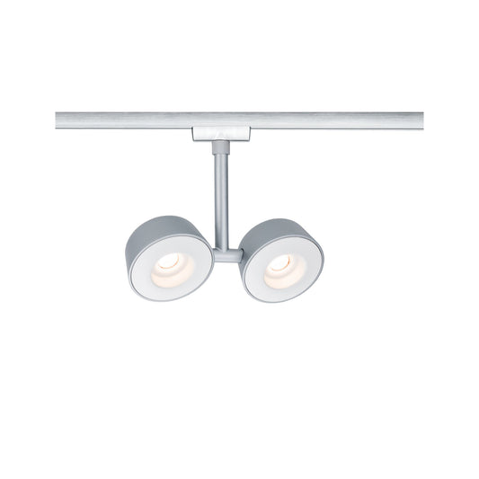 Paulmann Rail System VariLine Spot Double 2x6,5W 2700K 230V Chrom matt/ Chrom Metall dimm