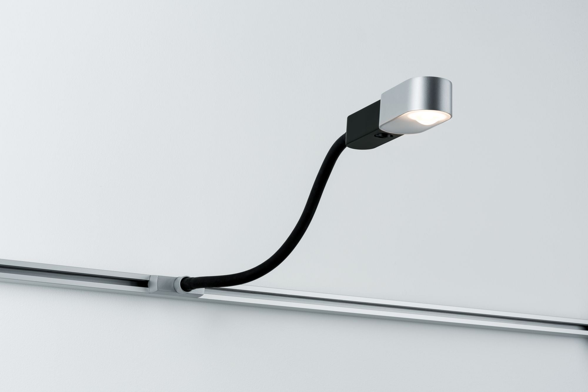 Paulmann URail Syst LED Leseleuchte Torch 1x5,5W Chrom matt 230V Met/Kst