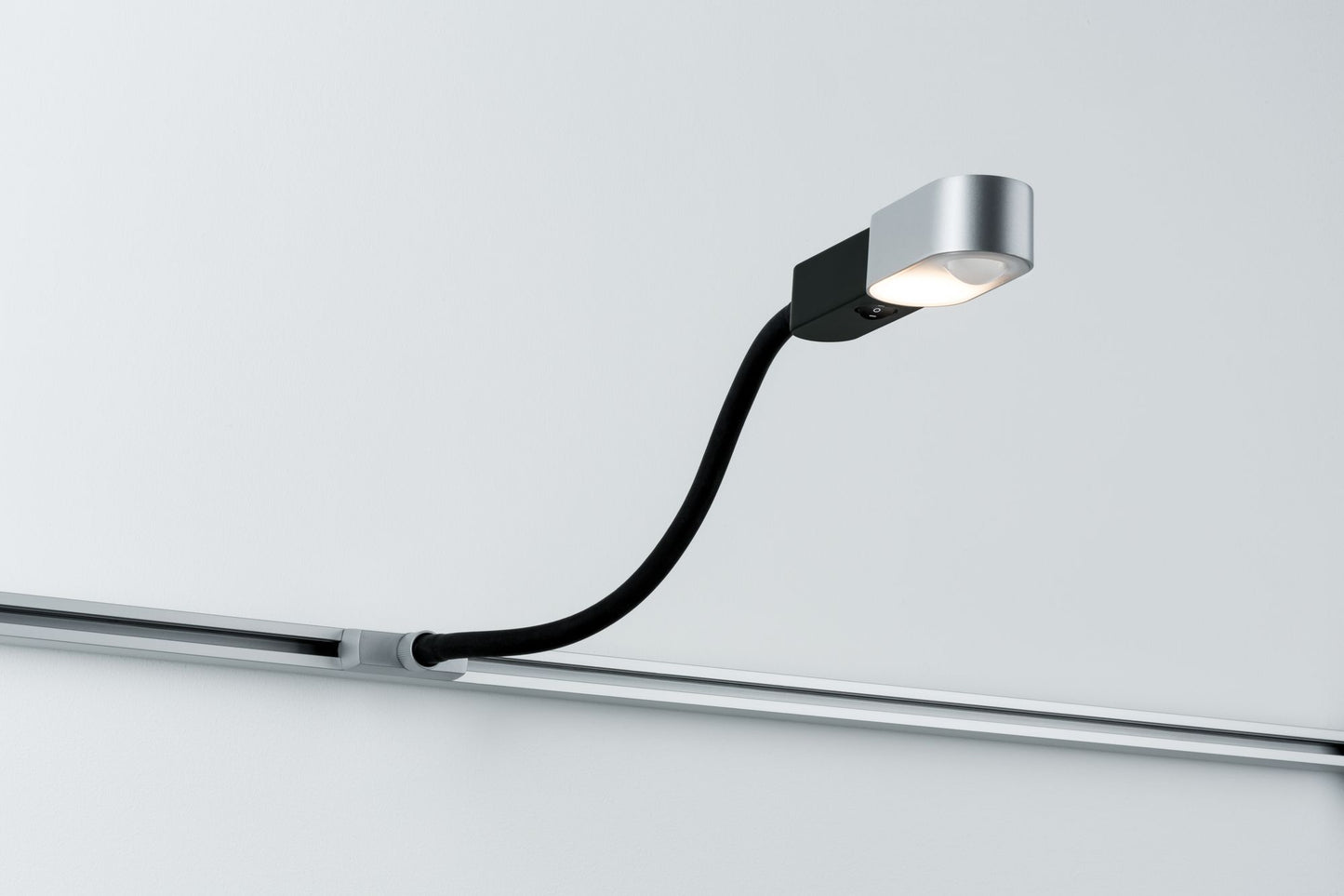 Paulmann URail Syst LED Leseleuchte Torch 1x5,5W Chrom matt 230V Met/Kst