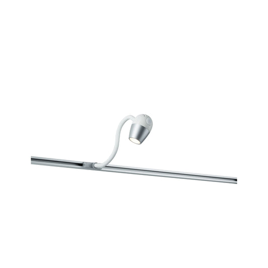 Paulmann URail System LED Leseleuchte Knob 1x5,5W Chrom matt 230V Met/Kst
