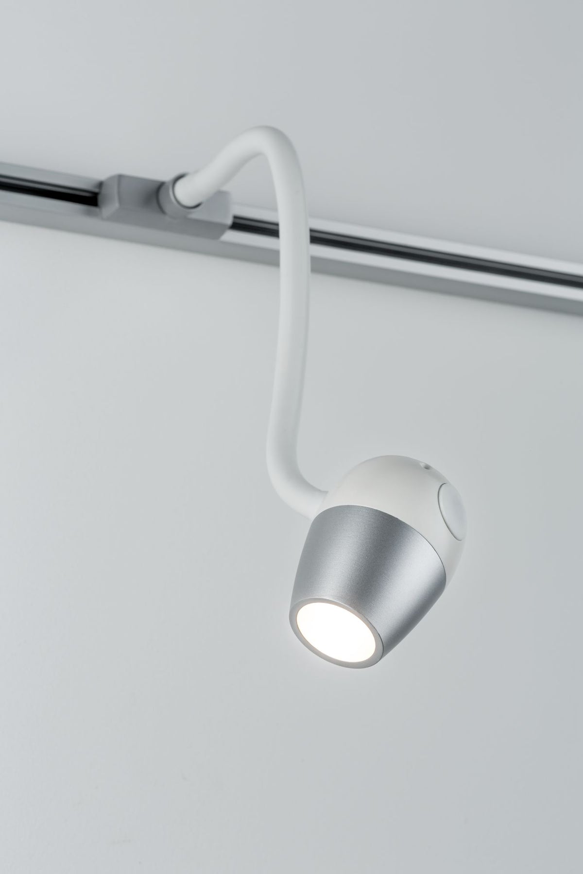 Paulmann URail System LED Leseleuchte Knob 1x5,5W Chrom matt 230V Met/Kst
