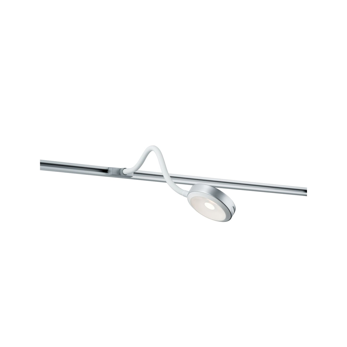 Paulmann URail Syst LED Leseleuchte Discus 1x5,5W Chrom matt 230V Met/Kst
