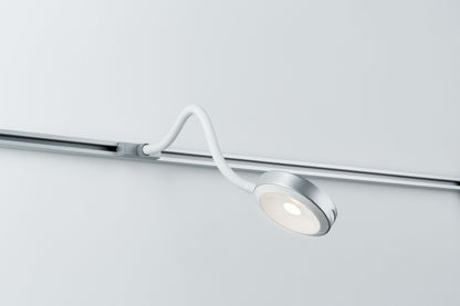 Paulmann URail Syst LED Leseleuchte Discus 1x5,5W Chrom matt 230V Met/Kst