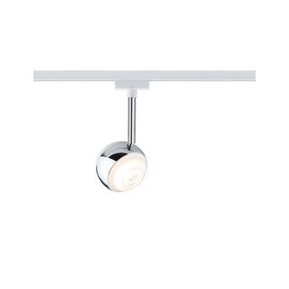 Paulmann URail System LED Spot Capsule II 1x6W Weiß/Chrom 230V Met/Kst dimmbar