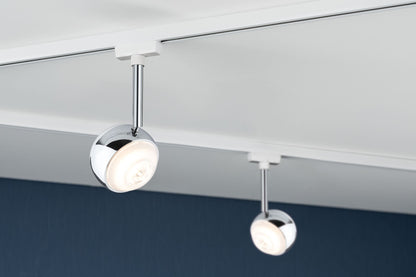 Paulmann URail System LED Spot Capsule II 1x6W Weiß/Chrom 230V Met/Kst dimmbar