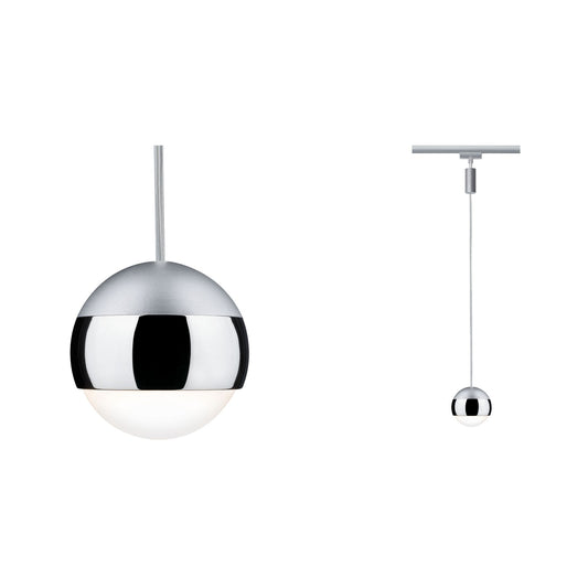 Paulmann URail System LED Pendel Capsule II 1x6W Chrom matt/Chrom 230V Met/Kst dimmbar