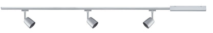 Paulmann URail Set Cover max 3x10W GU10 Chrom matt/Chrom 230V Met/Kst 1m