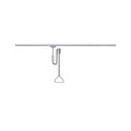 Paulmann URail Allround Pendant Basic max1000W Chrom matt 230V Metall