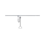 Paulmann URail Allround Pendant Basic max1000W Chrom matt 230V Metall