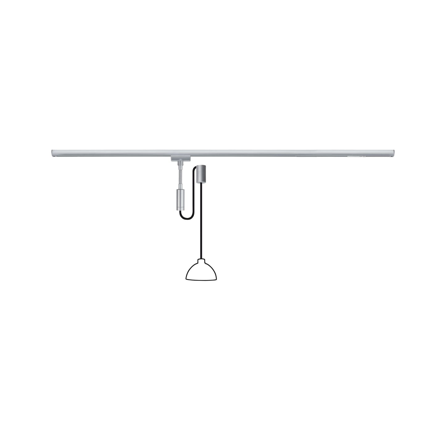 Paulmann URail Allround Pendant Basic max1000W Chrom matt 230V Metall