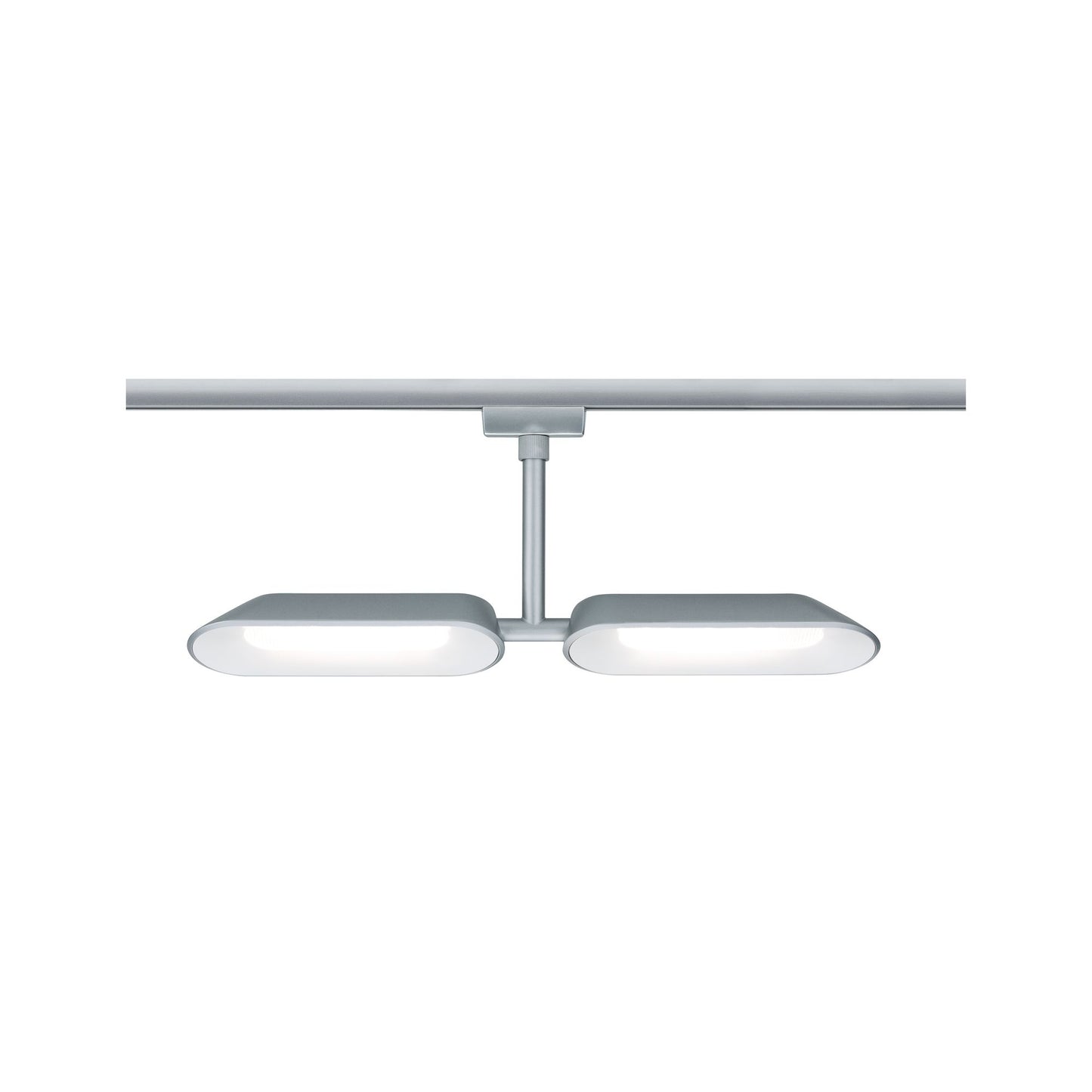 Paulmann URail Systems Spot Dipper 2x8W Chrom matt/Weiß 230V Met/Kst dimmbar