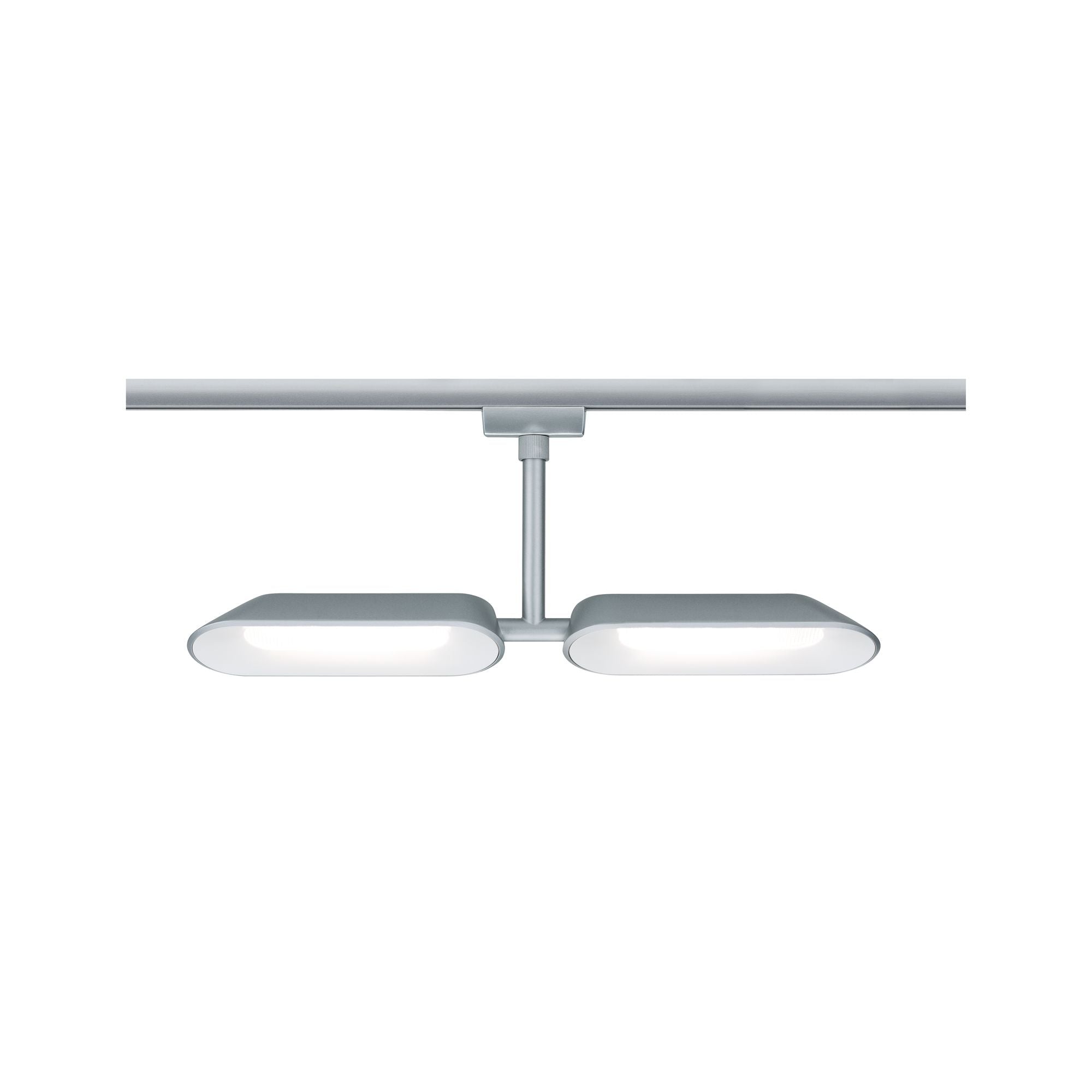 Paulmann URail Systems Spot Dipper 2x8W Chrom matt/Weiß 230V Met/Kst dimmbar
