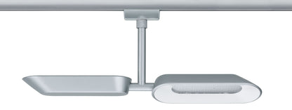 Paulmann URail Systems Spot Dipper 2x8W Chrom matt/Weiß 230V Met/Kst dimmbar