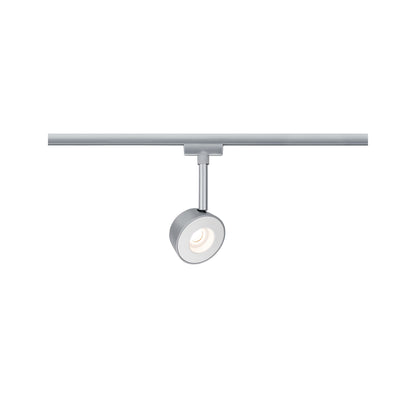 Paulmann URail Systems Spot Pellet 1x4W Chrom matt/Weiß 230V Met/Kst dimmbar