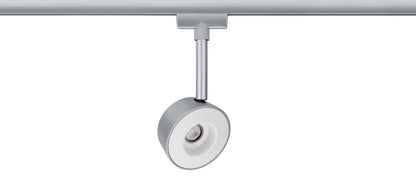 Paulmann URail Systems Spot Pellet 1x4W Chrom matt/Weiß 230V Met/Kst dimmbar