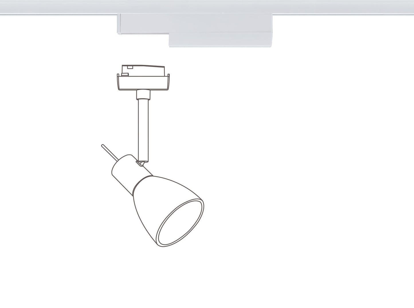 Paulmann URail System BLE Adapter On/Off/Dimm 0-50W Weiß