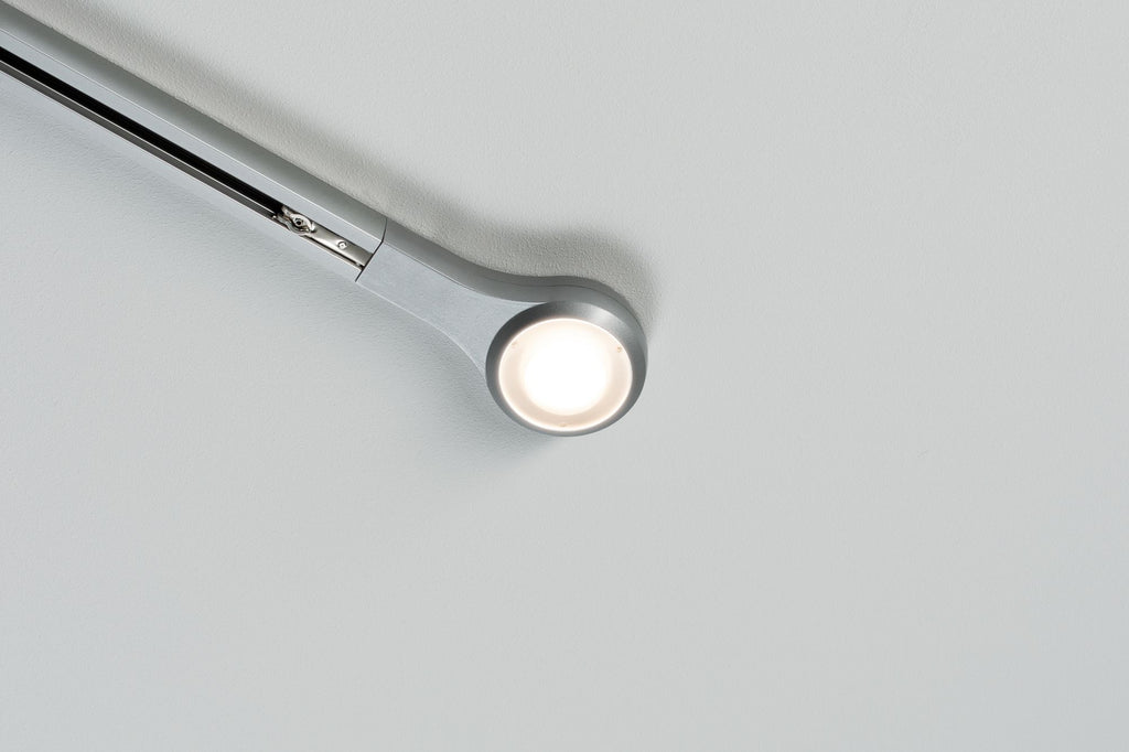 Paulmann URail System LED Endkappe 1x5,8W Chrom matt 230V Metall dimmbar
