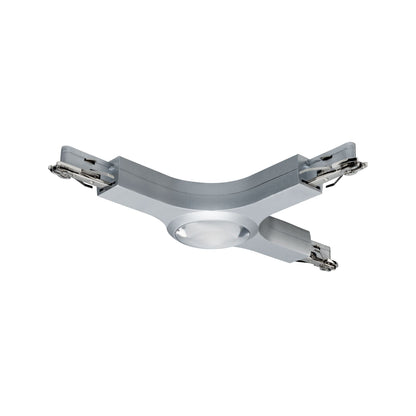 Paulmann URail System LED T-Verbinder 1x5,8W Chrom matt 230V Metall dimmbar