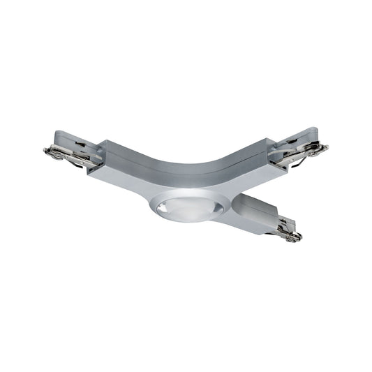 Paulmann URail System LED T-Verbinder 1x5,8W Chrom matt 230V Metall dimmbar