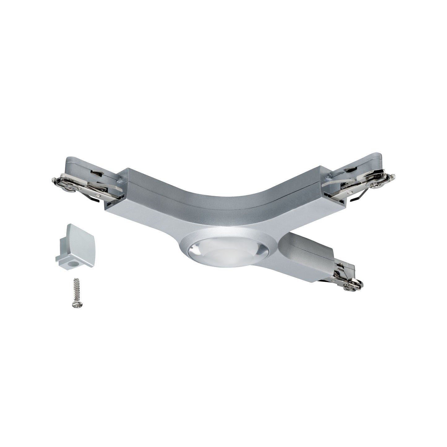 Paulmann URail System LED T-Verbinder 1x5,8W Chrom matt 230V Metall dimmbar