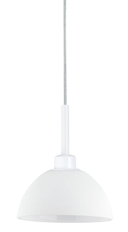 Paulmann URail Pendel Sarrasani max.1x20W GU10 Weiß/Opal 230V Metall Glas