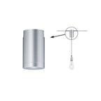 Paulmann URail Universal Pendel Adapter Chrom mat 230V Metall/Kunststoff