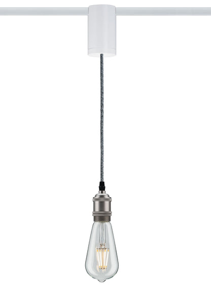 Paulmann URail Universal Pendel Adapter Weiß 230V Metall/Kunststoff