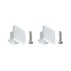 Paulmann URail Universal Endcap 2er Pack Weiß Kunststoff