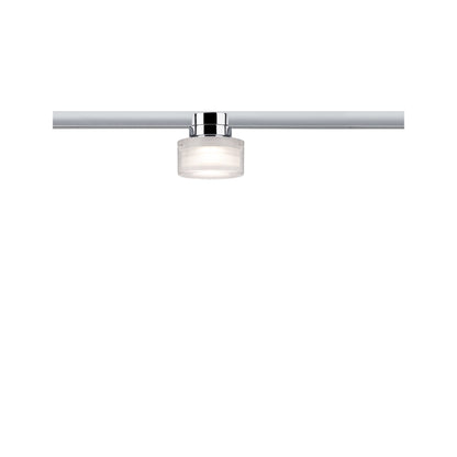 Paulmann URail Ceiling Topa Dot 1x4,9W Chrom/Klar/Satin 230V Metall/Acryl