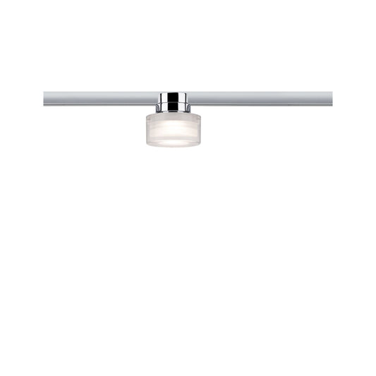 Paulmann URail Ceiling Topa Dot 1x4,9W Chrom/Klar/Satin 230V Metall/Acryl