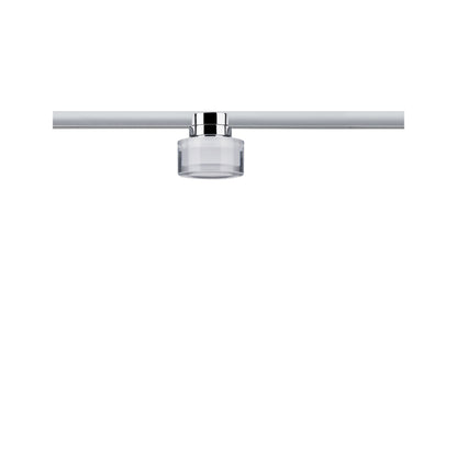 Paulmann URail Ceiling Topa Dot 1x4,9W Chrom/Klar/Satin 230V Metall/Acryl