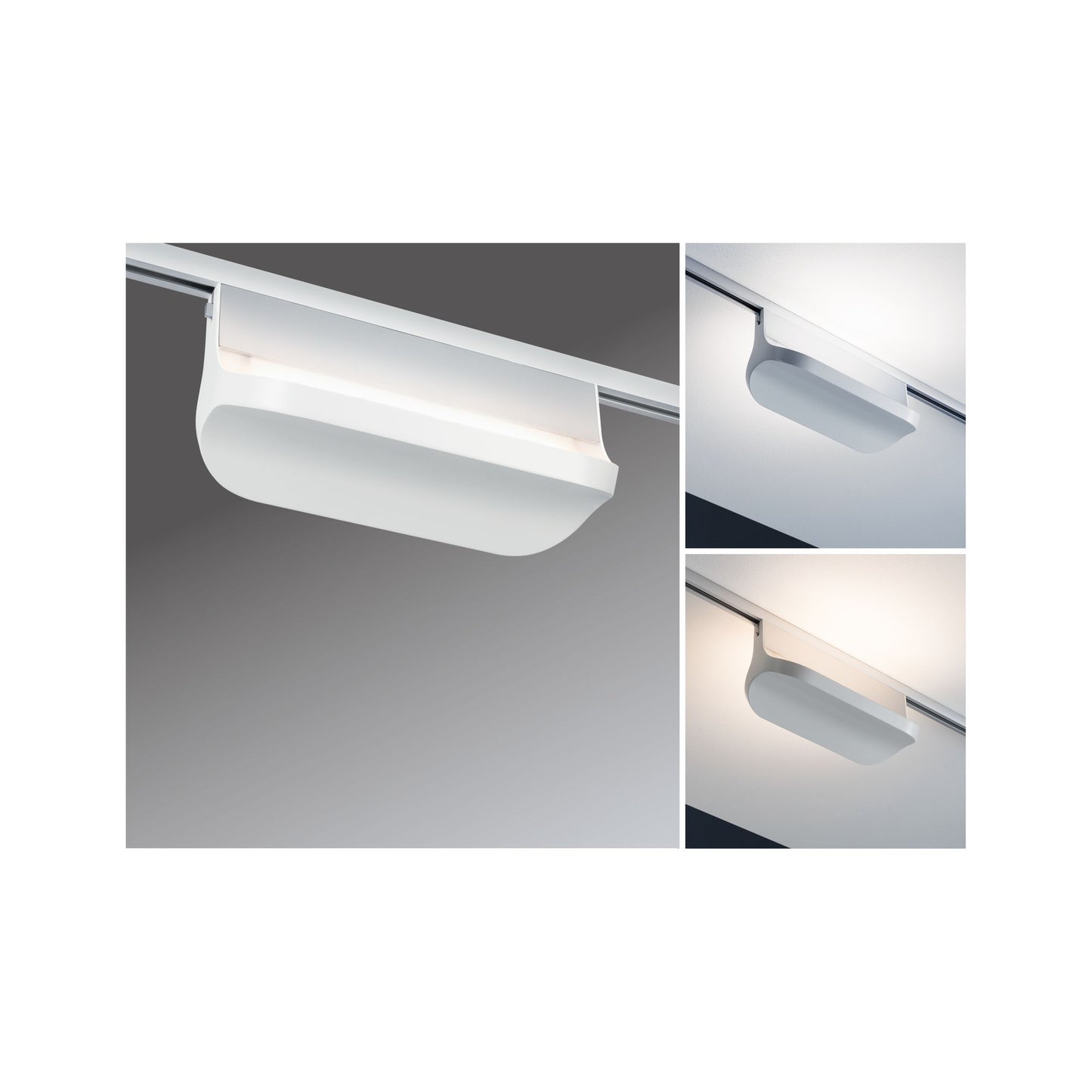 Paulmann URail BLE LED Fluter Chronos 16W Chr m/ Weiß 230V Met/Kst Tunable White