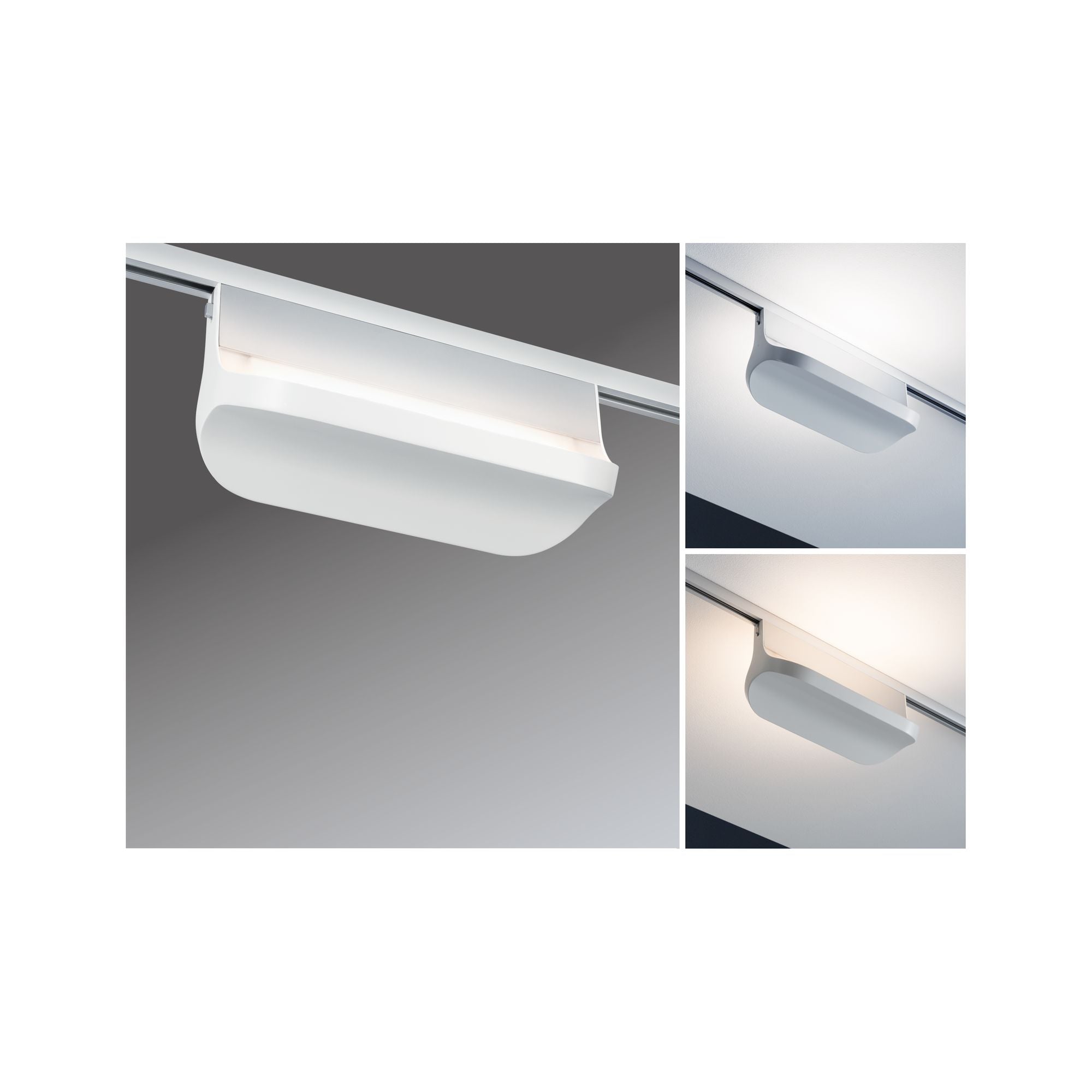 Paulmann URail BLE LED Fluter Chronos 16W Chr m/ Weiß 230V Met/Kst Tunable White