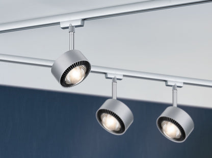 Paulmann URail LED Spot Aldan 1x9W Schwarz/Chrom matt dimmbar