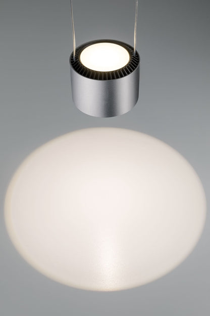 Paulmann URail LED Pendel Aldan 1-flammig 1x13W Schwarz/Chrom matt dimmbar