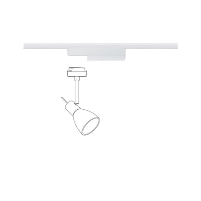 Paulmann URail Schienenadapter On/Off/Dimm  Smart Home Zigbee  166x20mm Weiß