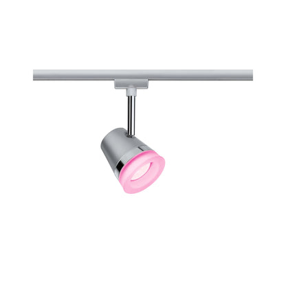 Paulmann Smart Home Zigbee URail Spot Cone RGBW Chrom matt 5,5W inkl. Leuchtmittel