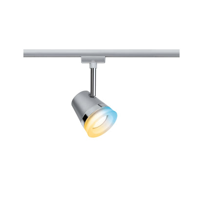 Paulmann URail Spot Cone Zigbee TunW 1x5W GU10 Chrom matt/Chrom 230V Metall/Kunststoff