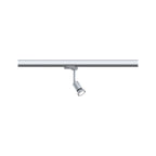 Paulmann ProRail3 LED Spot Purell Silber,Chrom max. 10W GU10, ohne Leuchtmittel
