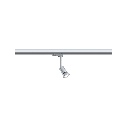 Paulmann ProRail3 LED Spot Purell Silber,Chrom max. 10W GU10, ohne Leuchtmittel