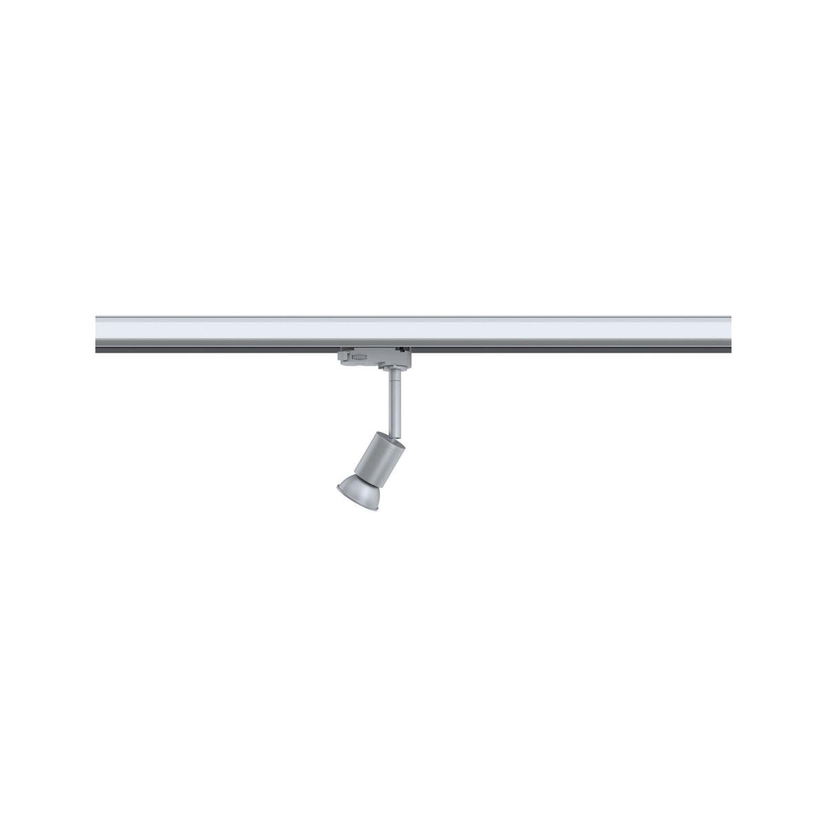 Paulmann ProRail3 LED Spot Purell Silber,Chrom max. 10W GU10, ohne Leuchtmittel