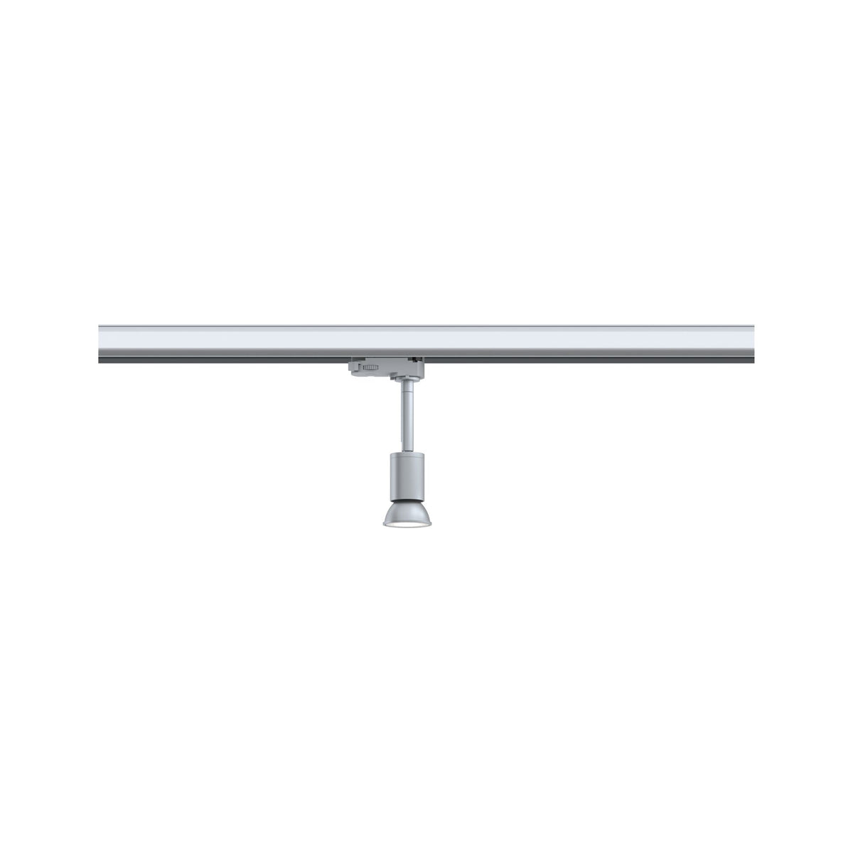 Paulmann ProRail3 LED Spot Purell Silber,Chrom max. 10W GU10, ohne Leuchtmittel