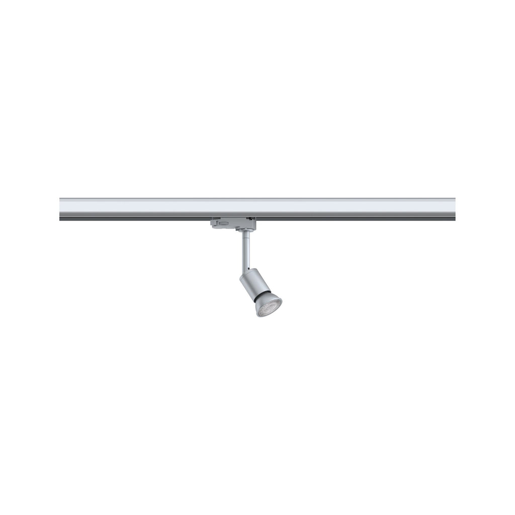 Paulmann ProRail3 LED Spot Purell Silber,Chrom max. 10W GU10, ohne Leuchtmittel