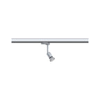 Paulmann ProRail3 LED Spot Purell Silber,Chrom max. 10W GU10, ohne Leuchtmittel