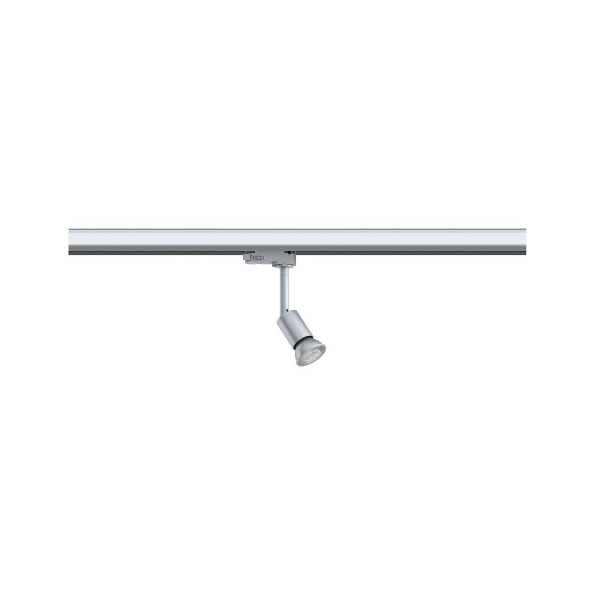 Paulmann ProRail3 LED Spot Purell Silber,Chrom max. 10W GU10, ohne Leuchtmittel