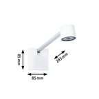 Paulmann LED Bilderleuchte Adelia   2700K 370lm 24V 4,5W dimmbar Alu gebürstet