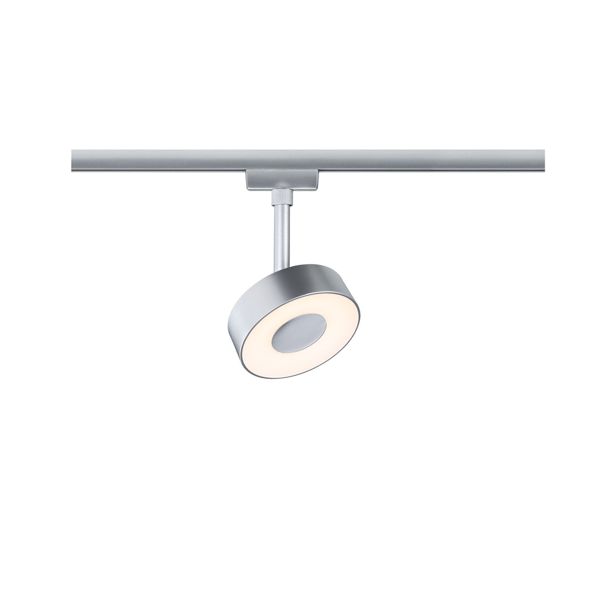 Paulmann URail LED Schienenspot Circle   160lm 5W 3000K dimmbar 230V Chrom matt