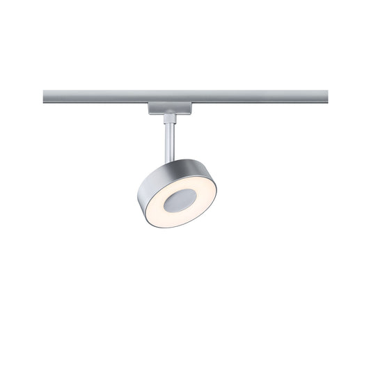 Paulmann URail LED Schienenspot Circle   160lm 5W 3000K dimmbar 230V Chrom matt