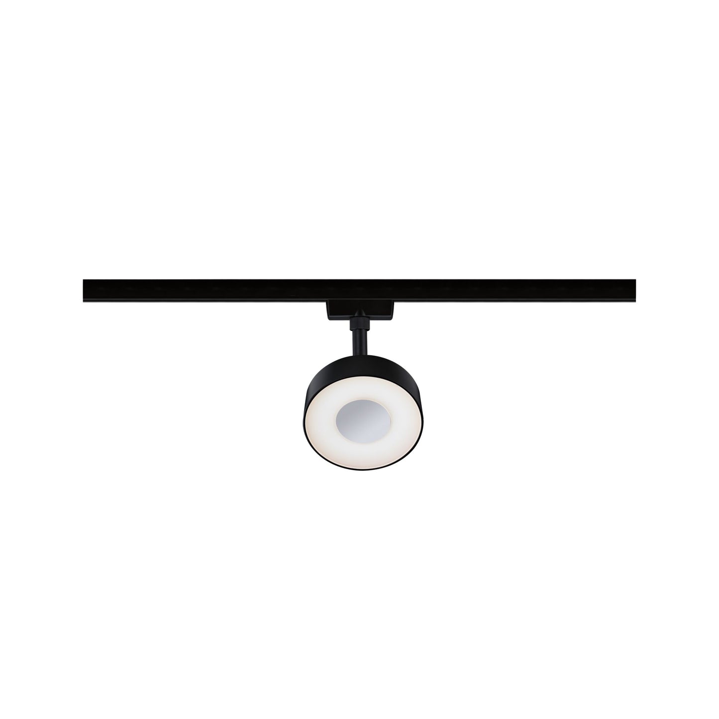 Paulmann URail LED Schienenspot Circle   160lm 5W 3000K dimmbar 230V Schwarz matt